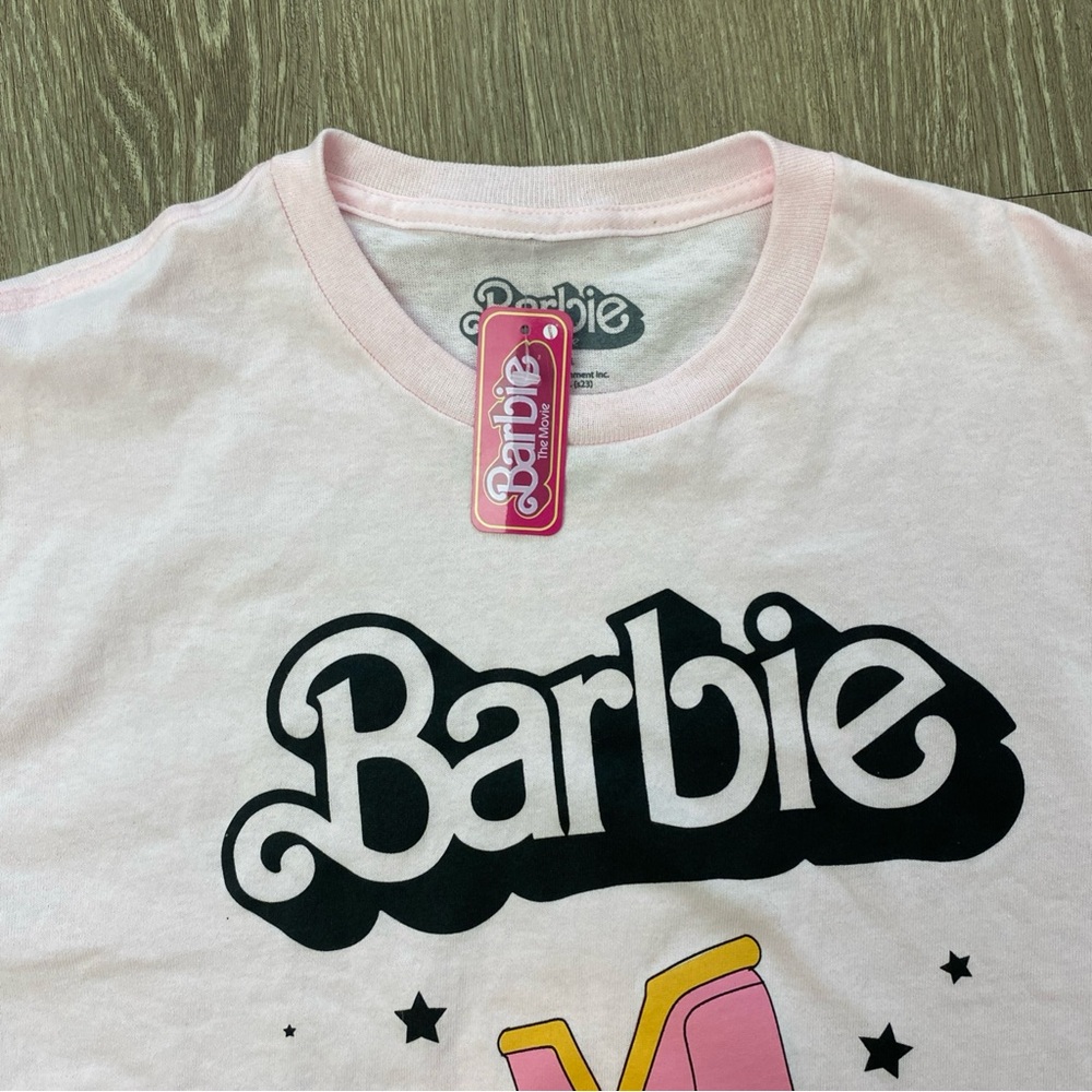 Mattel Barbie Light Pink Women's T-Shirt - Picture 4 of 6